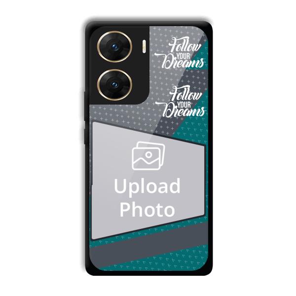 Follow Your Dreams Customized Printed Back Cover for Vivo V29e