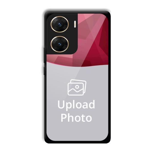 Pinkish Customized Printed Back Cover for Vivo V29e