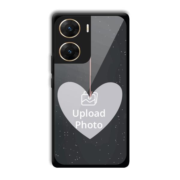Hearts Customized Printed Back Cover for Vivo V29e