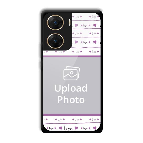 Love Love Customized Printed Back Cover for Vivo V29e
