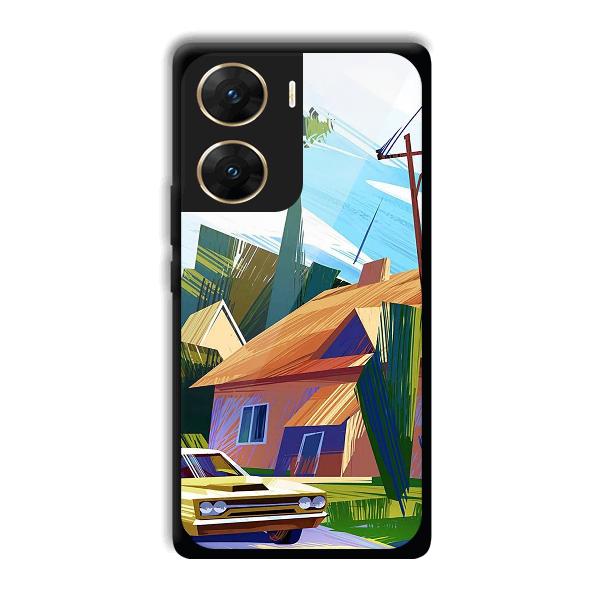 Car Phone Customized Printed Back Cover for Vivo V29e