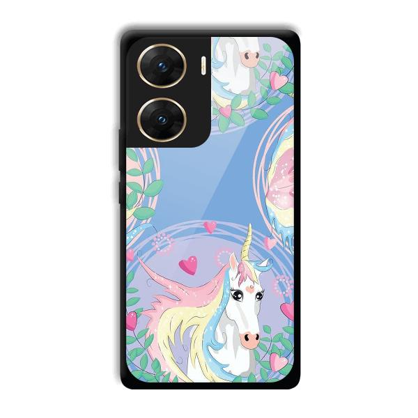 Unicorn Phone Customized Printed Back Cover for Vivo V29e