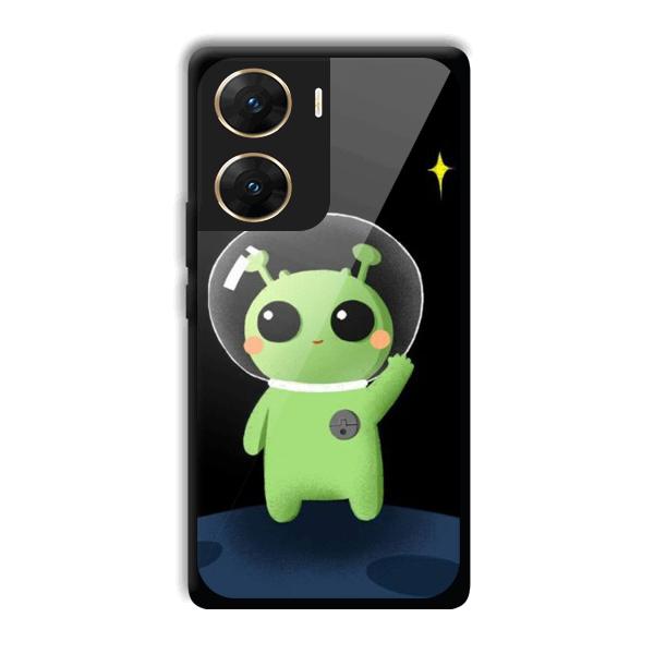 Alien Character Phone Customized Printed Back Cover for Vivo V29e