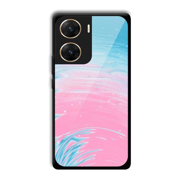 Pink Water Phone Customized Printed Back Cover for Vivo V29e