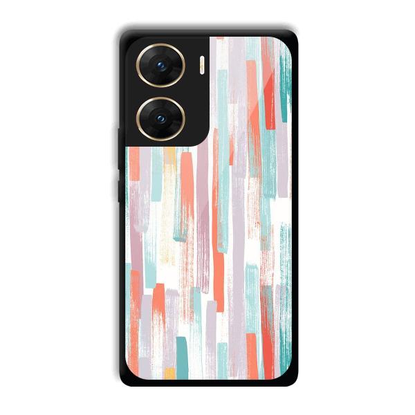 Light Paint Stroke Phone Customized Printed Back Cover for Vivo V29e