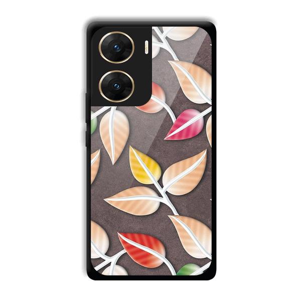 Leaves Phone Customized Printed Back Cover for Vivo V29e