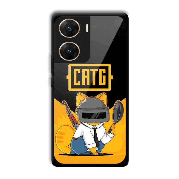 CATG Phone Customized Printed Back Cover for Vivo V29e