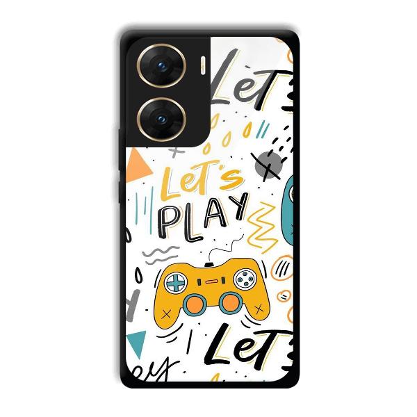 Let's Play Phone Customized Printed Back Cover for Vivo V29e