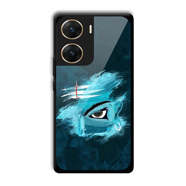Shiva's Eye Phone Customized Printed Back Cover for Vivo V29e