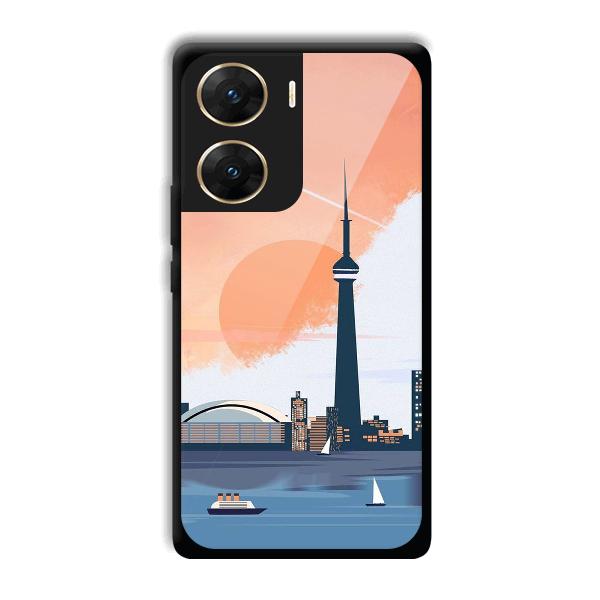 City Design Phone Customized Printed Back Cover for Vivo V29e