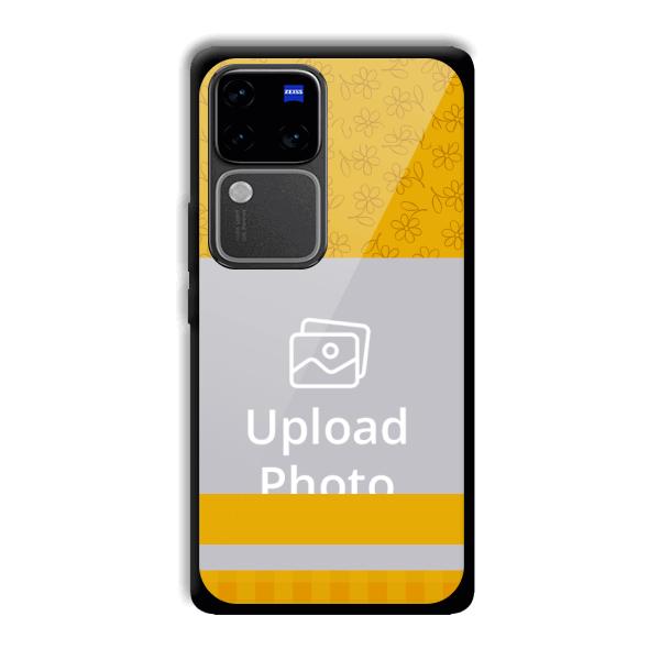 Mustard Flowers Customized Printed Back Cover for Vivo V30 Pro 5G