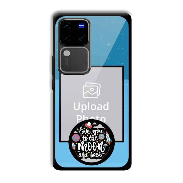 Love You Customized Printed Back Cover for Vivo V30 Pro 5G