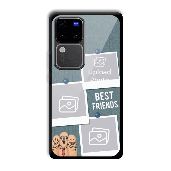 Best Friends Customized Printed Back Cover for Vivo V30 Pro 5G