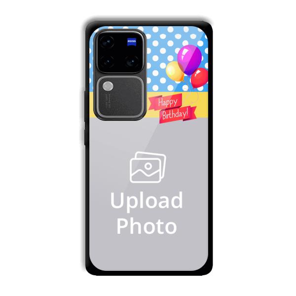 Happy Birthday Customized Printed Back Cover for Vivo V30 Pro 5G