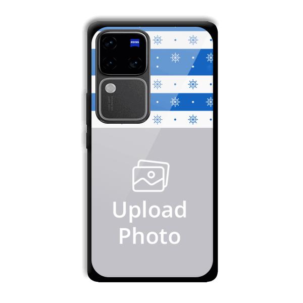 Blue Wheel Customized Printed Back Cover for Vivo V30 Pro 5G