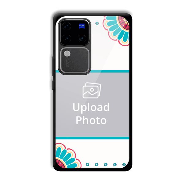 Floral Customized Printed Back Cover for Vivo V30 Pro 5G