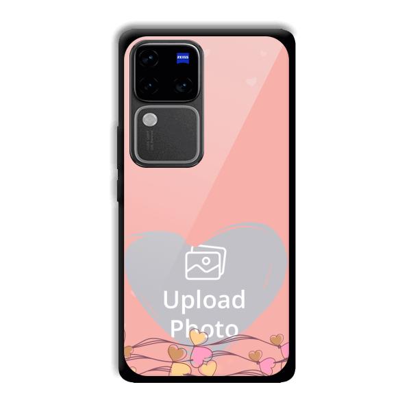 Small Hearts Customized Printed Back Cover for Vivo V30 Pro 5G