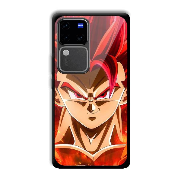 Goku Design Phone Customized Printed Back Cover for Vivo V30 Pro 5G