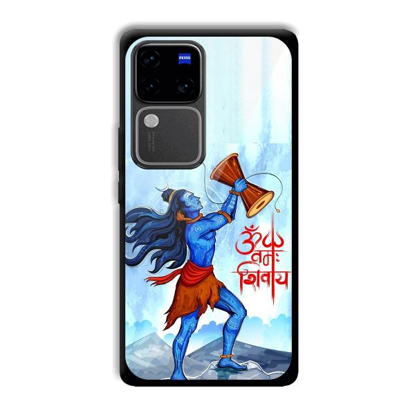Om Namah Shivay Phone Customized Printed Back Cover for Vivo V30 Pro 5G