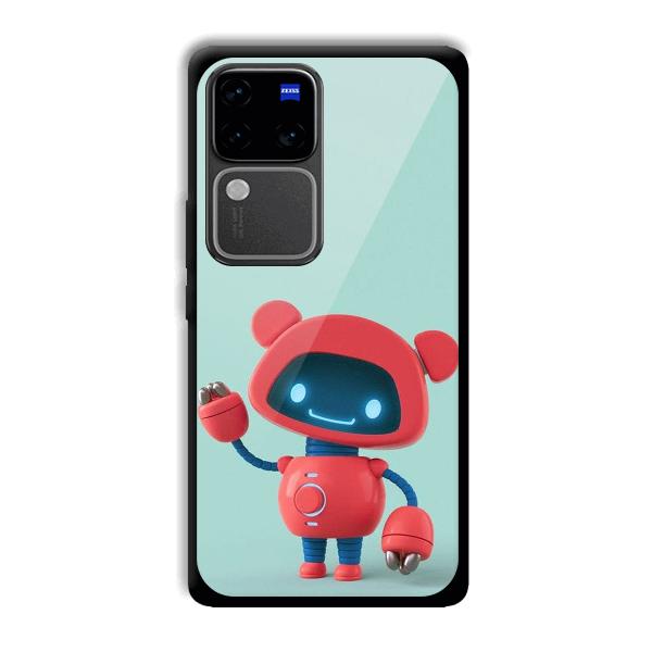 Robot Phone Customized Printed Back Cover for Vivo V30 Pro 5G