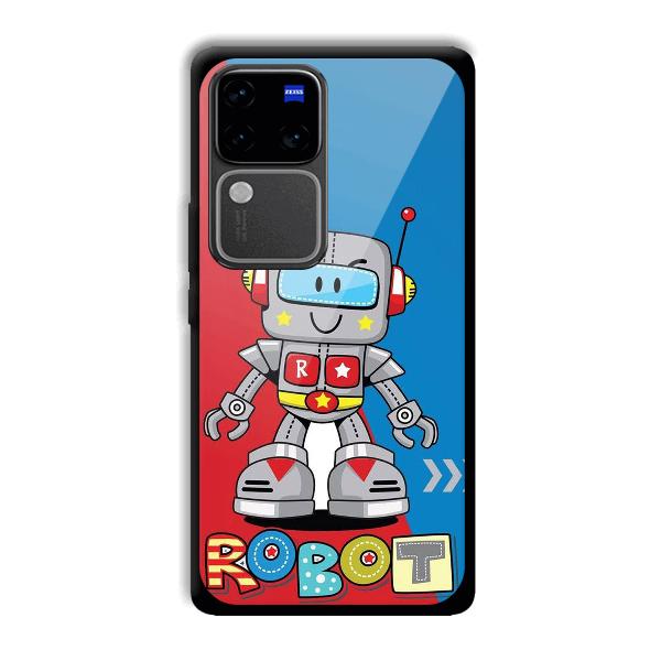 Robot Phone Customized Printed Back Cover for Vivo V30 Pro 5G