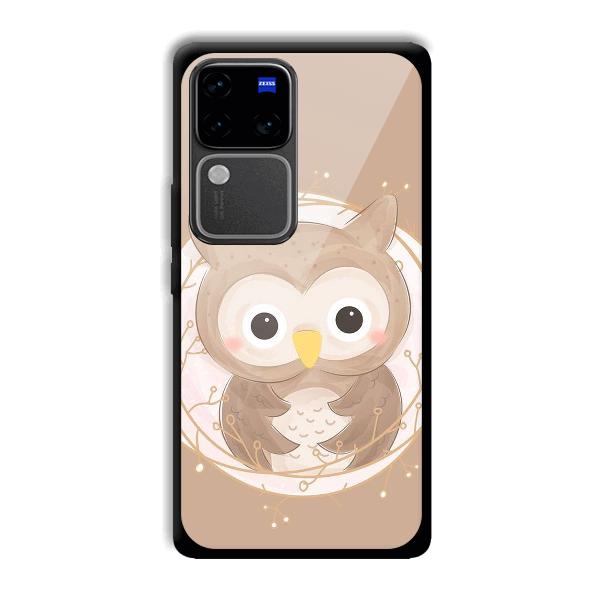 Owlet Phone Customized Printed Back Cover for Vivo V30 Pro 5G