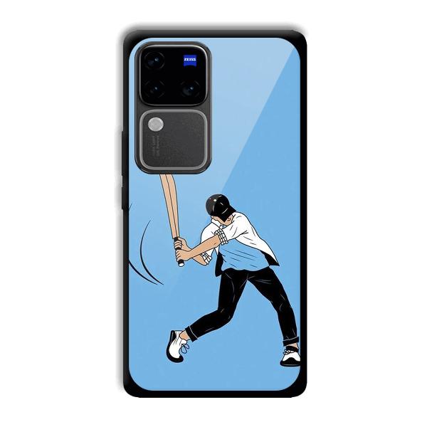 Cricketer Phone Customized Printed Back Cover for Vivo V30 Pro 5G