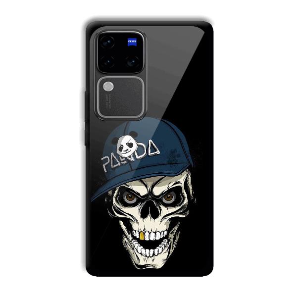 Panda & Skull Phone Customized Printed Back Cover for Vivo V30 Pro 5G
