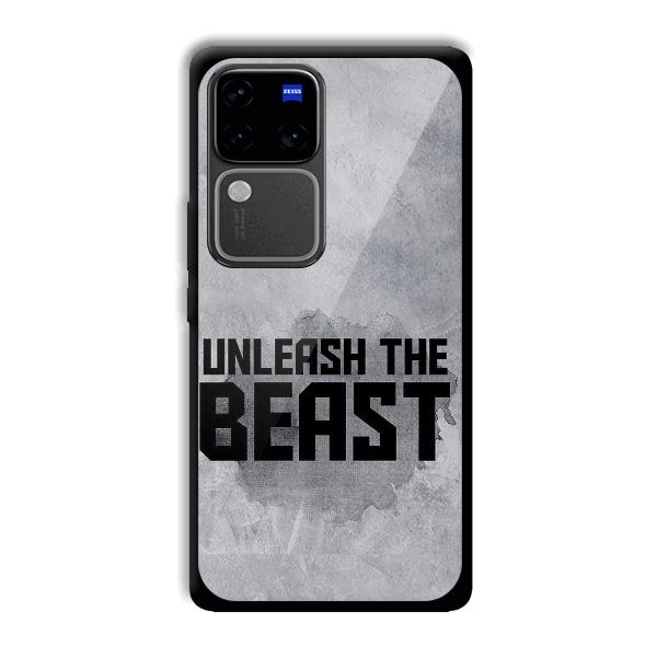 Unleash The Beast Phone Customized Printed Back Cover for Vivo V30 Pro 5G