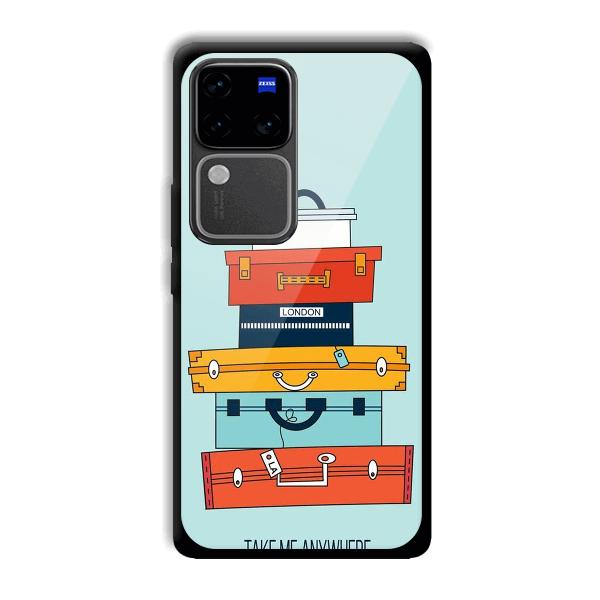 Take Me Anywhere Phone Customized Printed Back Cover for Vivo V30 Pro 5G