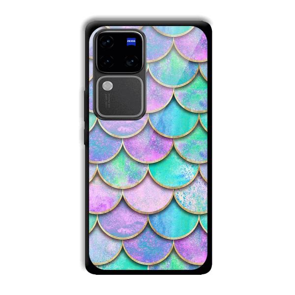 Mermaid Design Phone Customized Printed Back Cover for Vivo V30 Pro 5G
