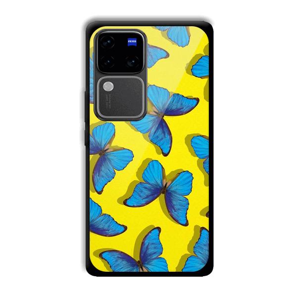 Butterflies Phone Customized Printed Back Cover for Vivo V30 Pro 5G