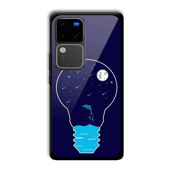 Night Bulb Phone Customized Printed Back Cover for Vivo V30 Pro 5G