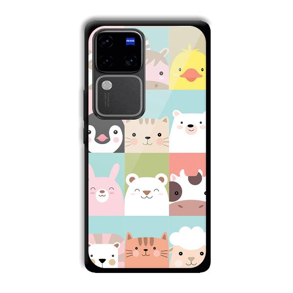 Kittens Phone Customized Printed Back Cover for Vivo V30 Pro 5G
