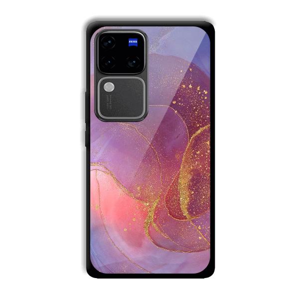 Sparkling Marble Phone Customized Printed Back Cover for Vivo V30 Pro 5G
