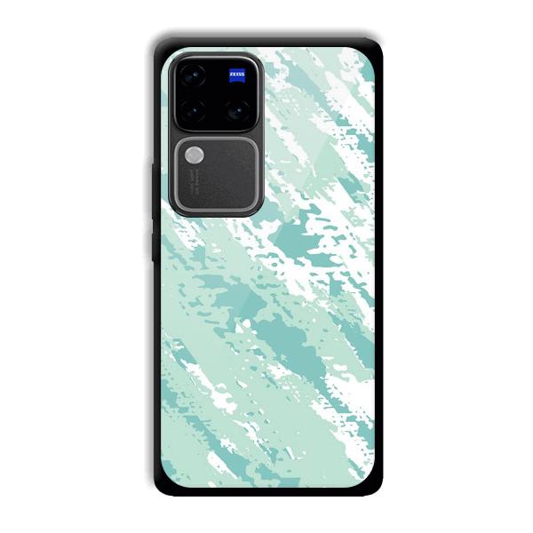 Sky Blue Design Phone Customized Printed Back Cover for Vivo V30 Pro 5G