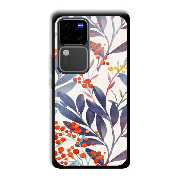 Cherries Phone Customized Printed Back Cover for Vivo V30 Pro 5G
