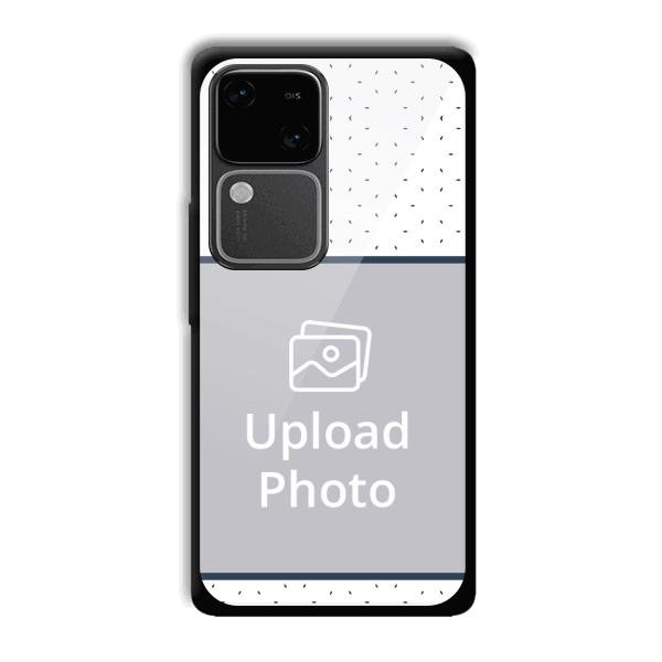 Blue Dots Customized Printed Back Cover for Vivo V30
