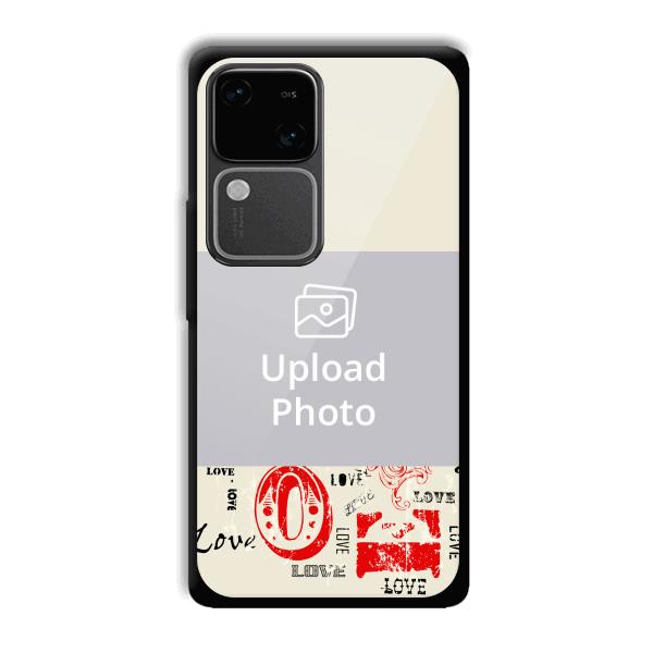 LOVE Customized Printed Back Cover for Vivo V30