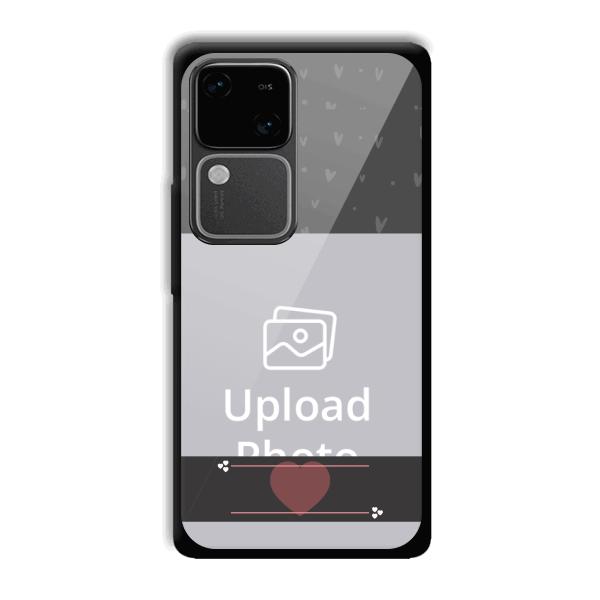 Dark Grey Customized Printed Back Cover for Vivo V30