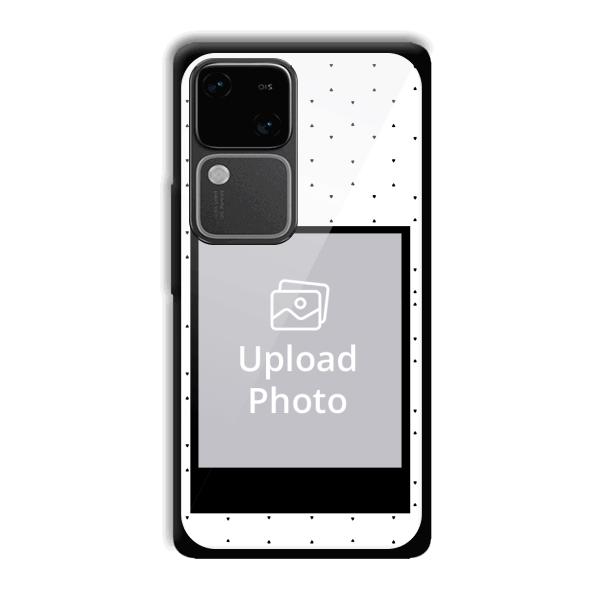 White Background Customized Printed Back Cover for Vivo V30