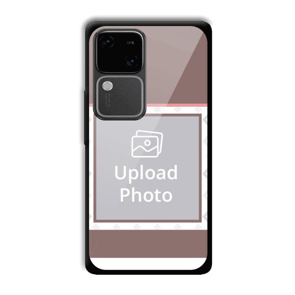 Frame Customized Printed Back Cover for Vivo V30
