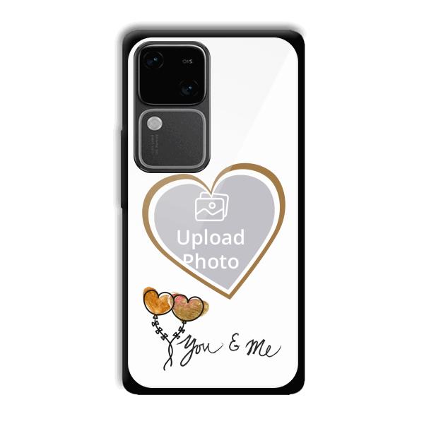You & Me Customized Printed Back Cover for Vivo V30