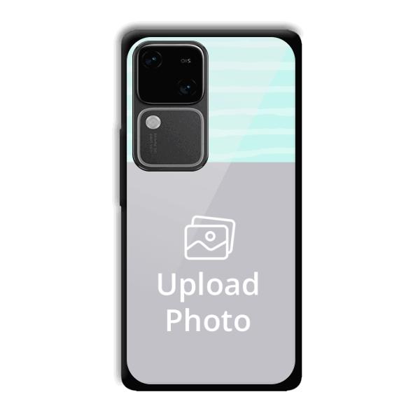 Wavy Customized Printed Back Cover for Vivo V30