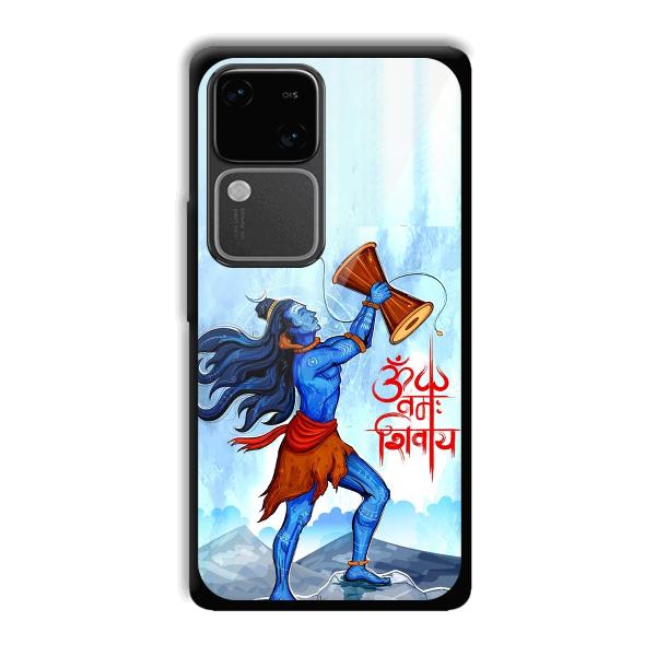 Om Namah Shivay Phone Customized Printed Back Cover for Vivo V30