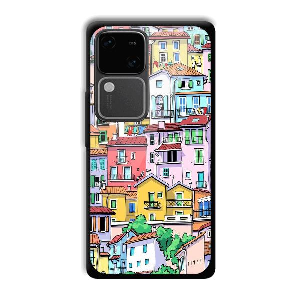 Colorful Alley Phone Customized Printed Back Cover for Vivo V30