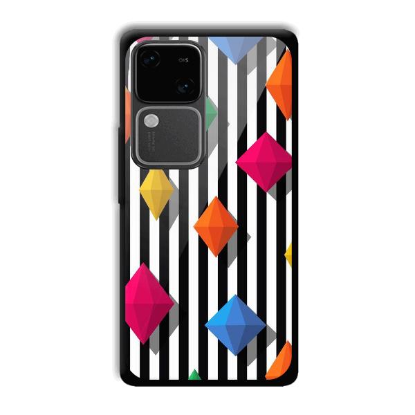 Origami Phone Customized Printed Back Cover for Vivo V30
