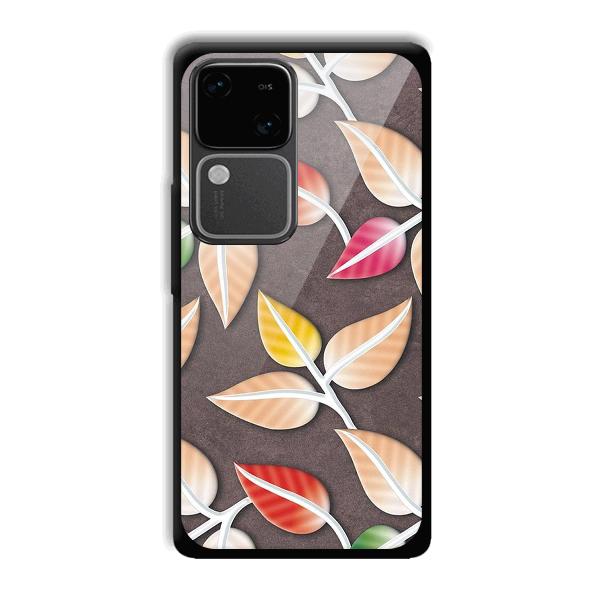 Leaves Phone Customized Printed Back Cover for Vivo V30