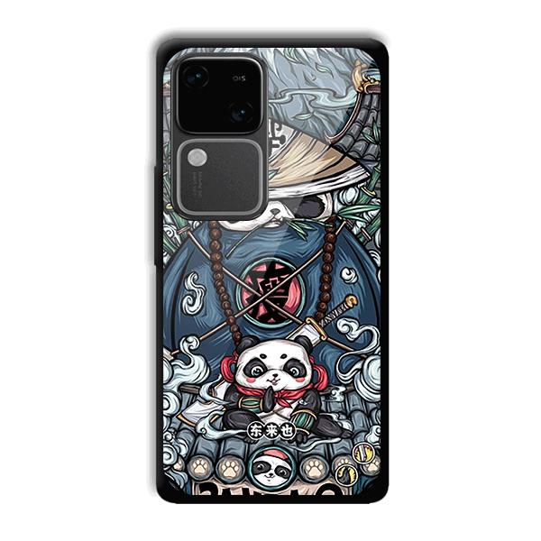 Panda Q Phone Customized Printed Back Cover for Vivo V30