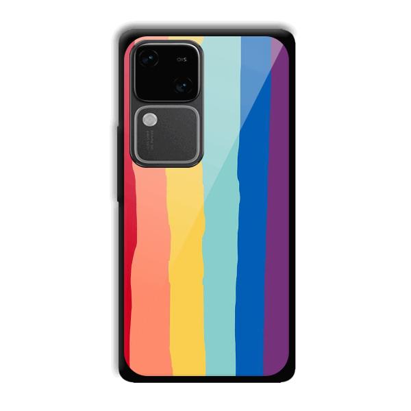 Vertical Paint Phone Customized Printed Back Cover for Vivo V30